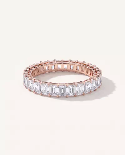 Emerald Cut Lab Diamond Eternity Ring (2.0 ct. tw.)