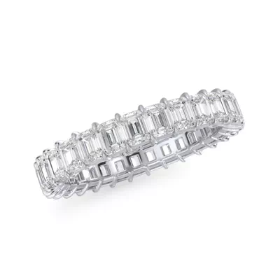 Emerald Cut Lab Diamond Eternity Ring (2.0 ct. tw.)