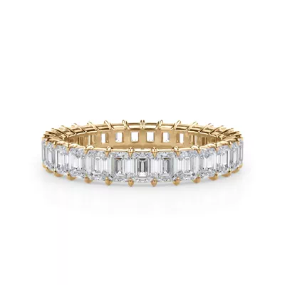 Emerald Cut Lab Diamond Eternity Ring (2.0 ct. tw.)