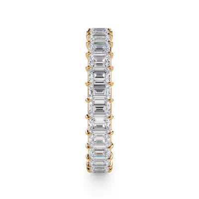 Emerald Cut Lab Diamond Eternity Ring (2.0 ct. tw.)