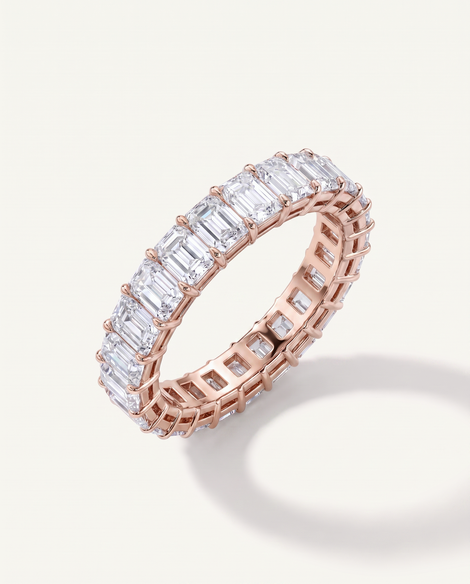 Emerald Cut Diamond Eternity Ring (2.0 ct. tw.)