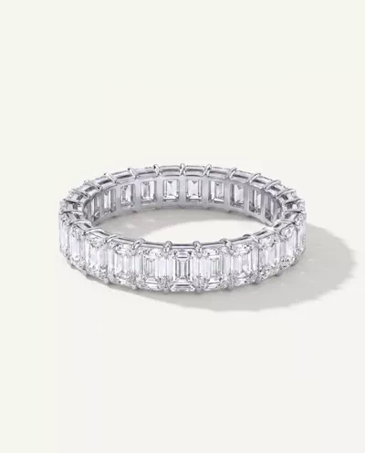 Emerald Cut Lab Diamond Eternity Ring (3.0 ct. tw.)