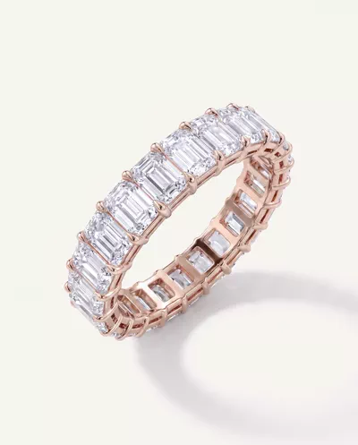 Emerald Cut Diamond Eternity Ring (3.0 ct. tw.)