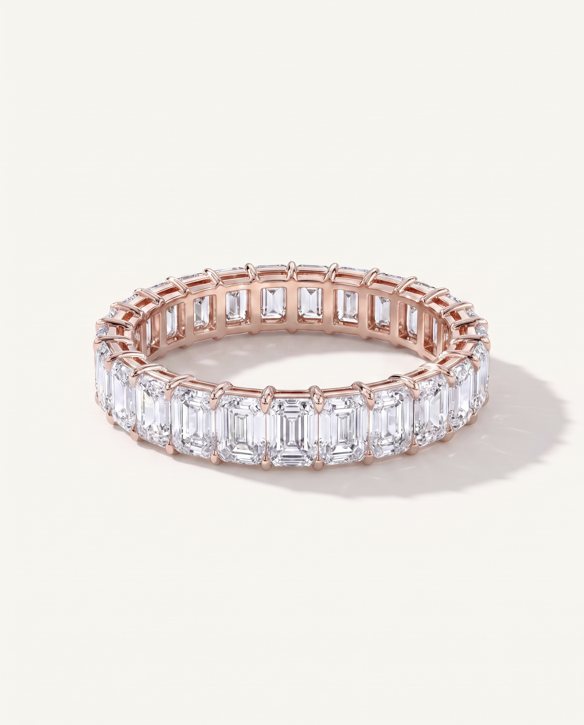 Emerald Cut Diamond Eternity Ring (3.0 ct. tw.)