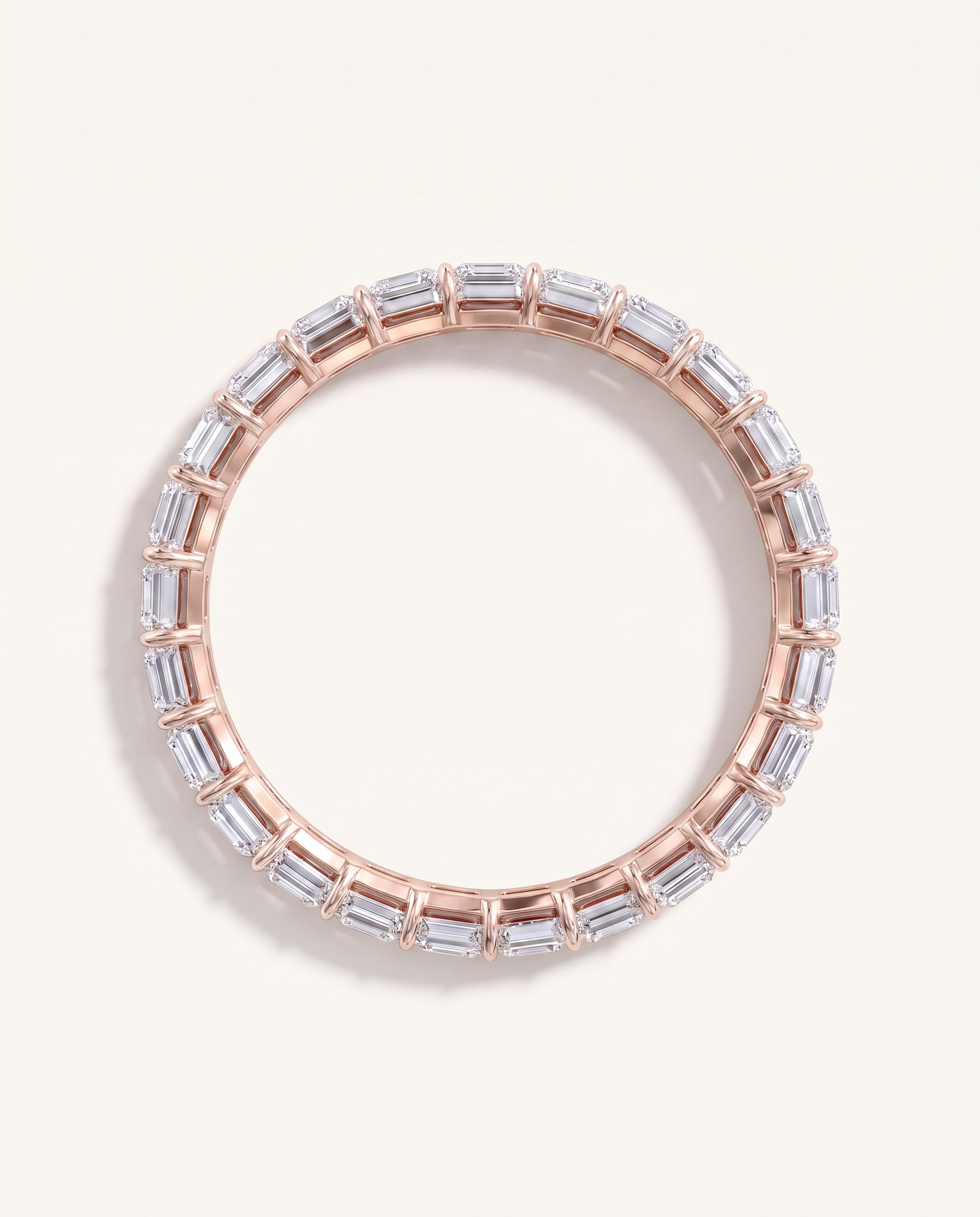 Emerald Cut Diamond Eternity Ring (3.0 ct. tw.)