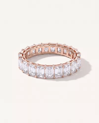Emerald Cut Lab Diamond Eternity Ring (4.0 ct. tw.)