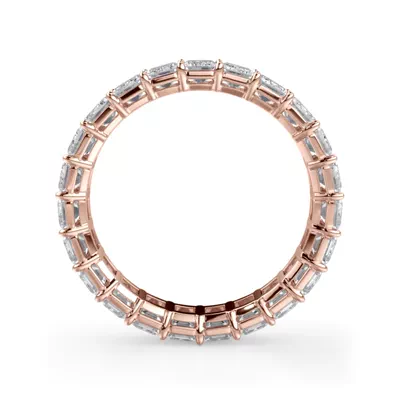 Emerald Cut Diamond Eternity Ring (4.0 ct. tw.)