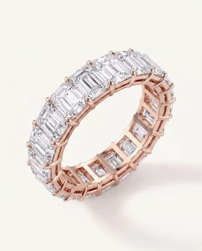 Emerald Cut Lab Diamond Eternity Ring (6.0 ct. tw.)