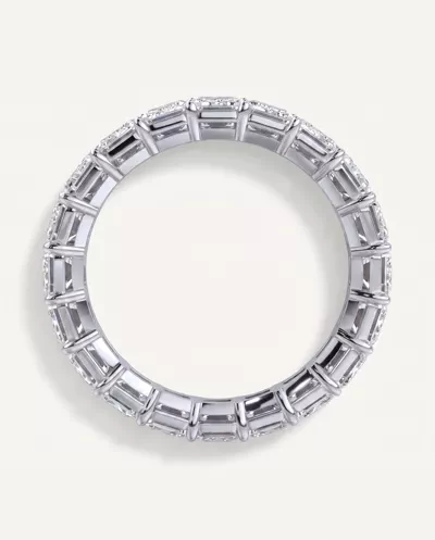 Emerald Cut Lab Diamond Eternity Ring (6.0 ct. tw.)