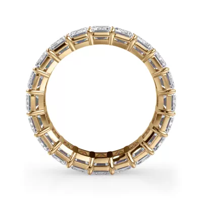Emerald Cut Lab Diamond Eternity Ring (6.0 ct. tw.)
