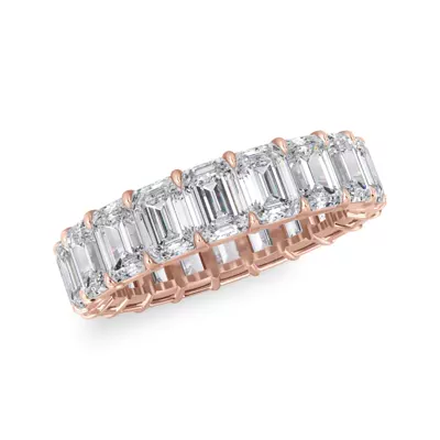 Emerald Cut Diamond Eternity Ring (6.0 ct. tw.)