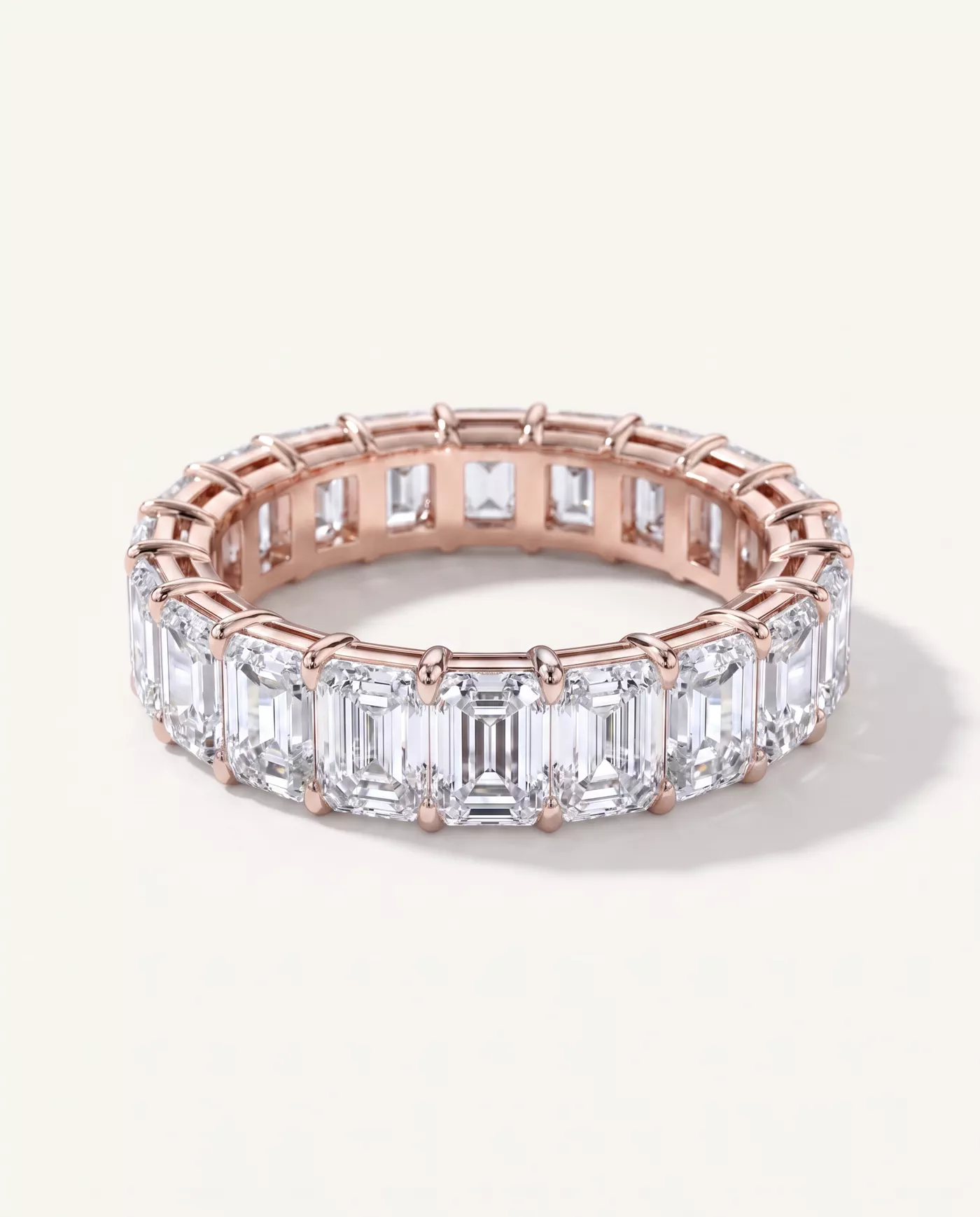 Emerald Cut Diamond Eternity Ring (6.0 ct. tw.)