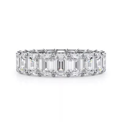 Emerald Cut Diamond Eternity Ring (6.0 ct. tw.)