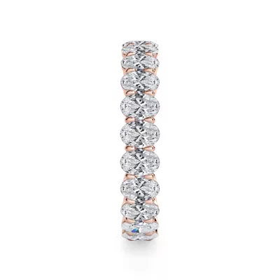 Oval Cut Diamond Eternity Ring (2.0 ct. tw.)