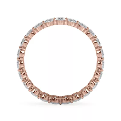 Oval Cut Diamond Eternity Ring (2.0 ct. tw.)