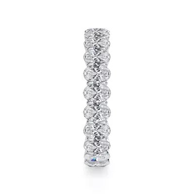 Oval Cut Diamond Eternity Ring (2.0 ct. tw.)