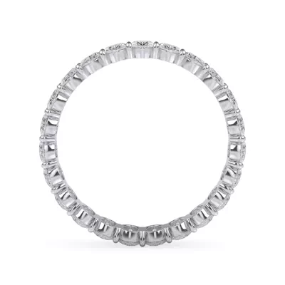Oval Cut Diamond Eternity Ring (2.0 ct. tw.)