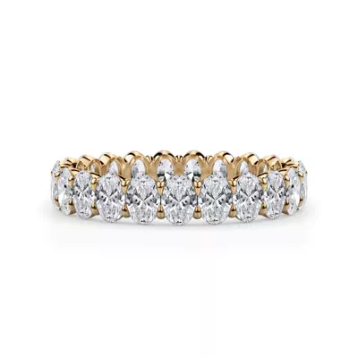 Oval Cut Diamond Eternity Ring (2.0 ct. tw.)