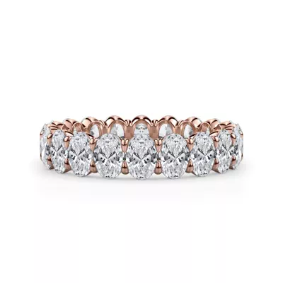 Oval Cut Diamond Eternity Ring (3.0 ct. tw.)