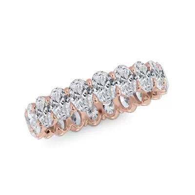 Oval Cut Diamond Eternity Ring (3.0 ct. tw.)