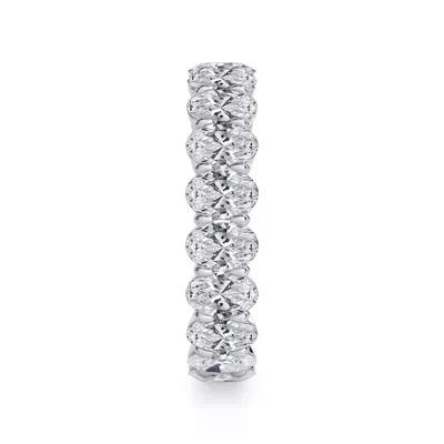 Oval Cut Diamond Eternity Ring (3.0 ct. tw.)