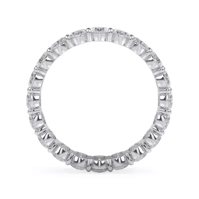 Oval Cut Diamond Eternity Ring (3.0 ct. tw.)