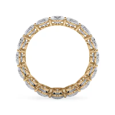 Oval Cut Lab Diamond Eternity Ring (5.0 ct. tw.)