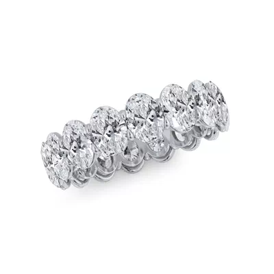 Oval Cut Diamond Eternity Ring (5.0 ct. tw.)