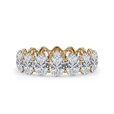 Oval Cut Diamond Eternity Ring (5.0 ct. tw.)