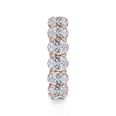 Oval Cut Diamond Eternity Ring (6.0 ct. tw.)