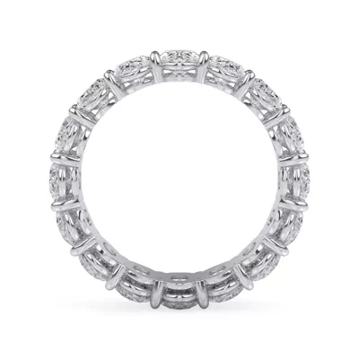Oval Cut Diamond Eternity Ring (6.0 ct. tw.)