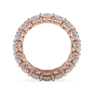 Oval Cut Diamond Eternity Ring (7.0 ct. tw.)
