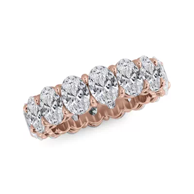 Oval Cut Diamond Eternity Ring (7.0 ct. tw.)
