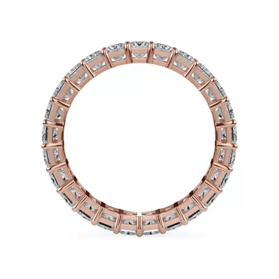 Princess Cut Lab Diamond Eternity Ring (2.0 ct. tw.)