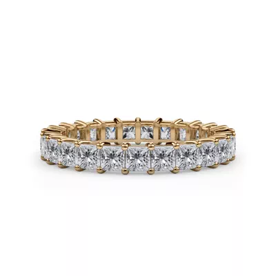 Princess Cut Lab Diamond Eternity Ring (2.0 ct. tw.)