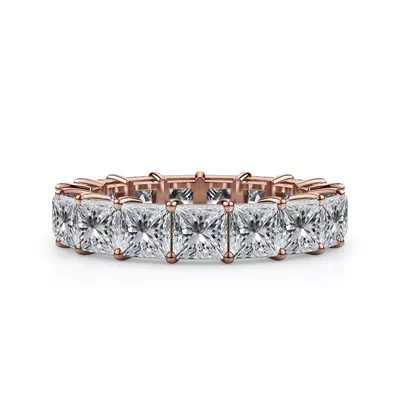 Princess Cut Lab Diamond Eternity Ring (3.0 ct. tw.)