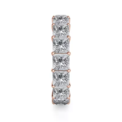 Princess Cut Lab Diamond Eternity Ring (3.0 ct. tw.)