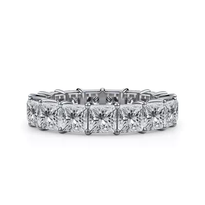 Princess Cut Lab Diamond Eternity Ring (3.0 ct. tw.)