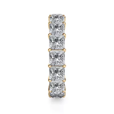 Princess Cut Lab Diamond Eternity Ring (3.0 ct. tw.)