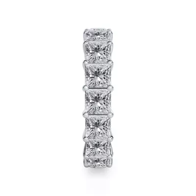 Princess Cut Lab Diamond Eternity Ring (4.0 ct. tw.)