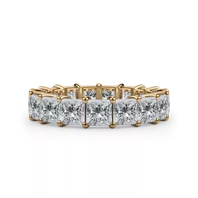 Princess Cut Lab Diamond Eternity Ring (4.0 ct. tw.)