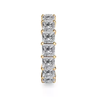 Princess Cut Lab Diamond Eternity Ring (4.0 ct. tw.)