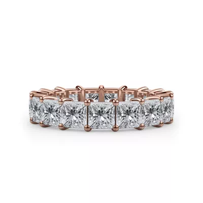 Princess Cut Diamond Eternity Ring (4.0 ct. tw.)