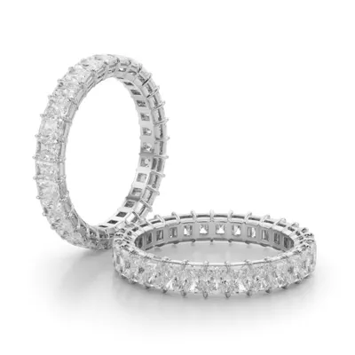 Radiant Cut Lab Diamond Eternity Ring (2.0 ct. tw.)
