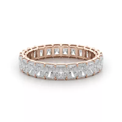 Radiant Cut Lab Diamond Eternity Ring (3.0 ct. tw.)