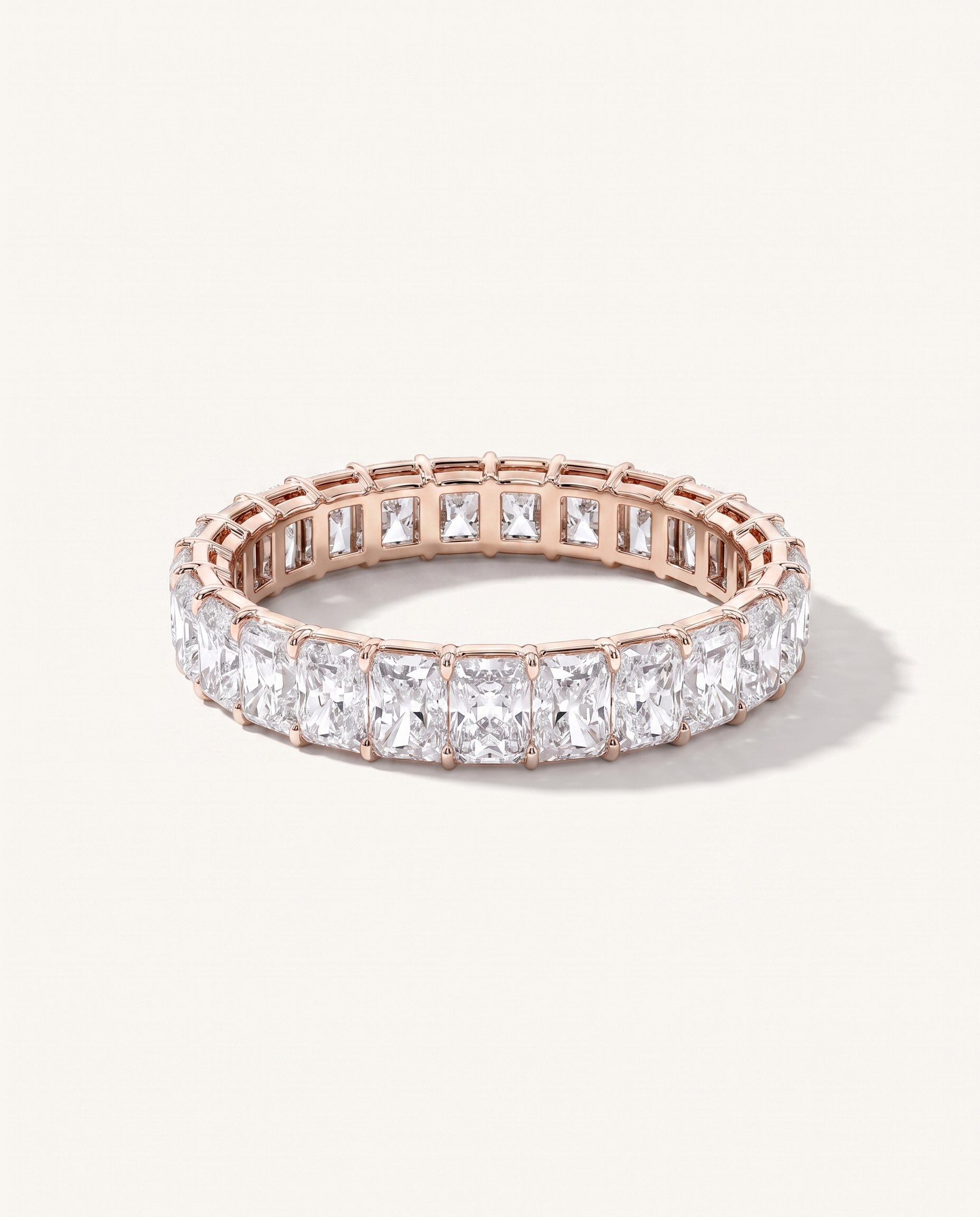 Radiant Cut Lab Diamond Eternity Ring (3.0 ct. tw.)