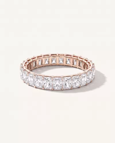 Radiant Cut Lab Diamond Eternity Ring (3.0 ct. tw.)
