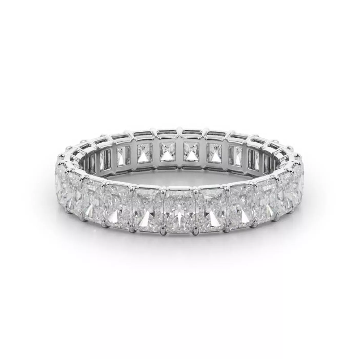 Radiant Cut Lab Diamond Eternity Ring (3.0 ct. tw.)