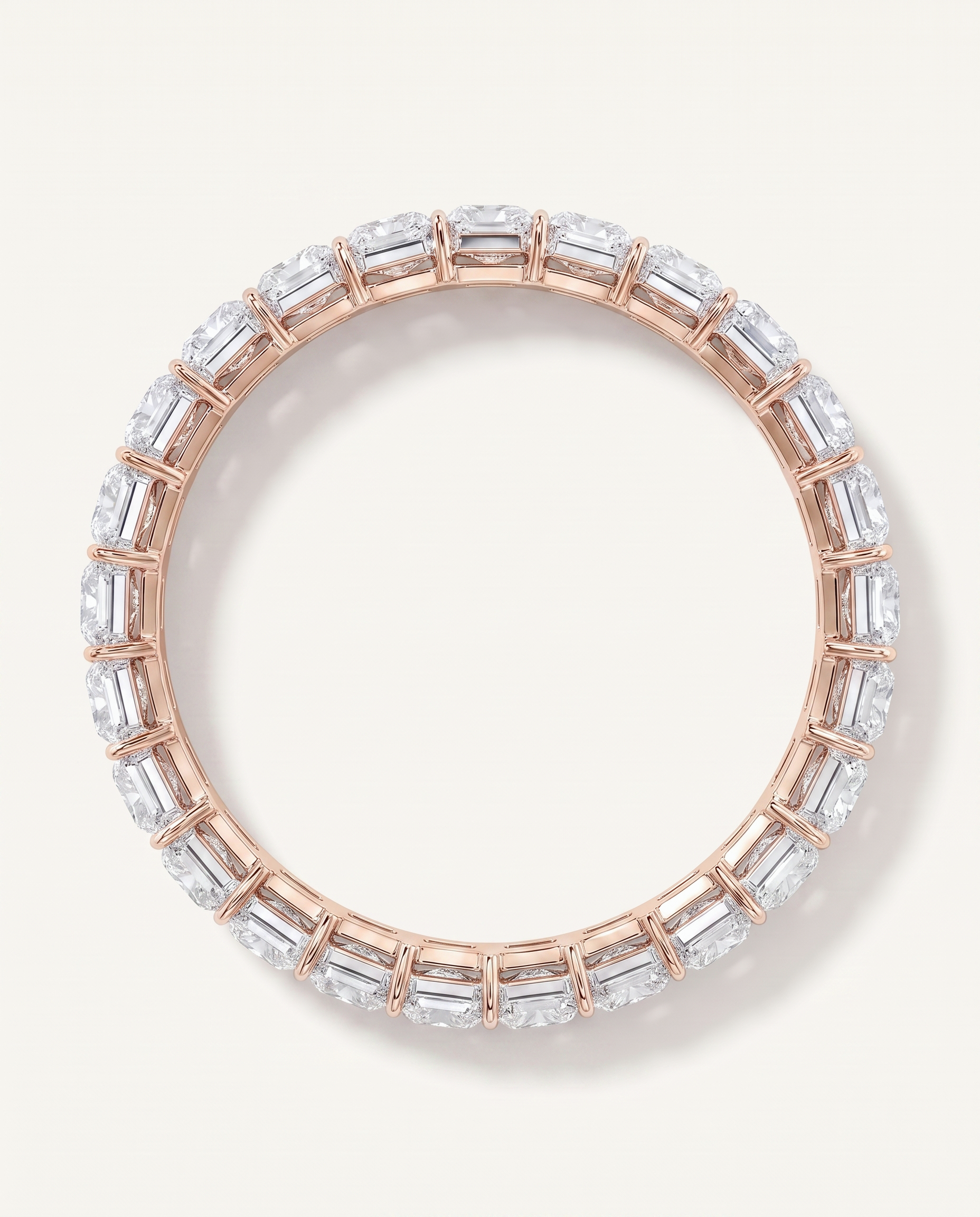 Radiant Cut Diamond Eternity Ring (3.0 ct. tw.)