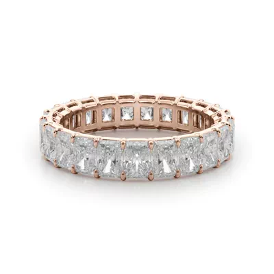 Radiant Cut Lab Diamond Eternity Ring (4.0 ct. tw.)